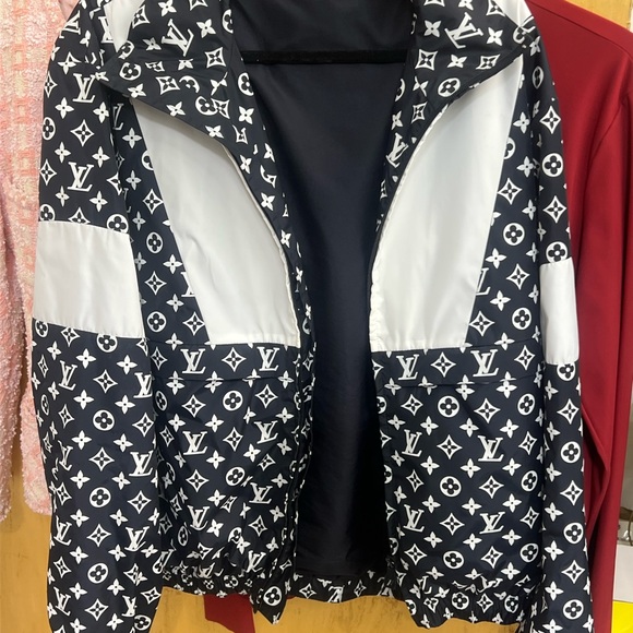 Louis Vuitton Monogram Script Rope Jacket. Color Block Twine Jacket - Picture 2 of 11